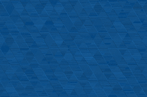 Blue Classic Geometric Grunge Diamond Triangle Stucco Texture Blank Striped Concrete Monochrome Navy Dark Rhombus Background Old Pattern Seamless