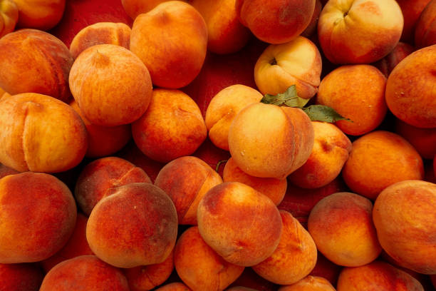 istock Pile of peaches 1193572588
