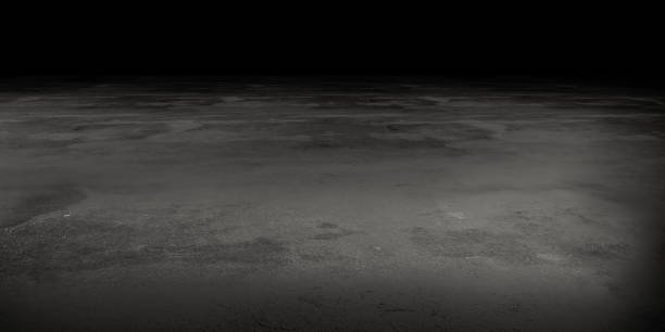 istock Grey grunge textured floor with dark lighting and empty space for your content 3d illustration render 1193584849