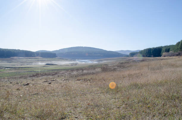 istock Dried out lake 