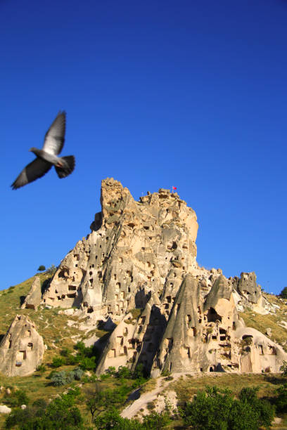 istock Uchisar Castle in Capadocia 1193592517