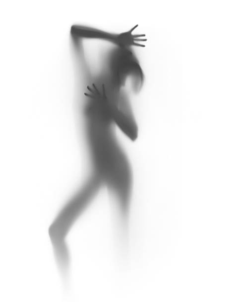 istock sexy woman silhouette with hands 119360413
