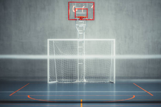 istock An indoor stadium with equipment 1193609936