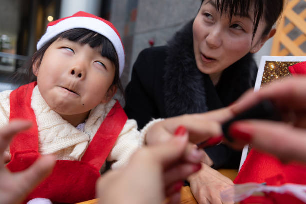 istock Mother and child enjoying Christmas 1193611465