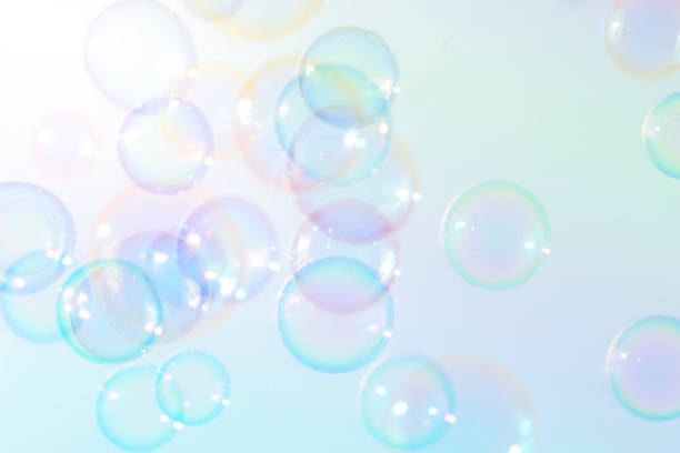 istock Beautiful of colorful soap bubbles background 1193630294