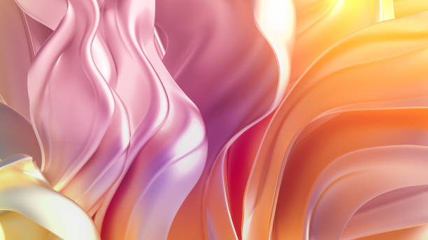 istock Luxury elegant background abstraction fabric. 3d illustration, 3d rendering. 1193634118