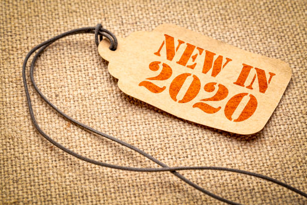 istock new in 2020 - text on a price tag 1193639040