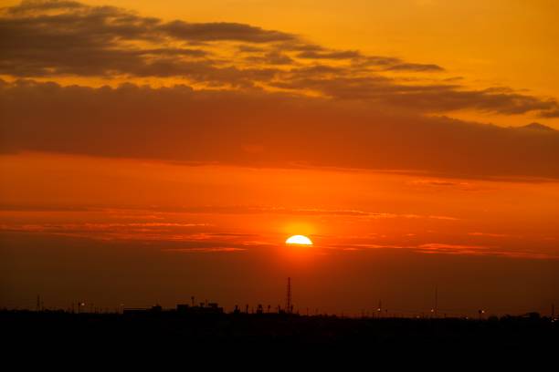 istock Sunrise with cloud in Bangkok 1193646849