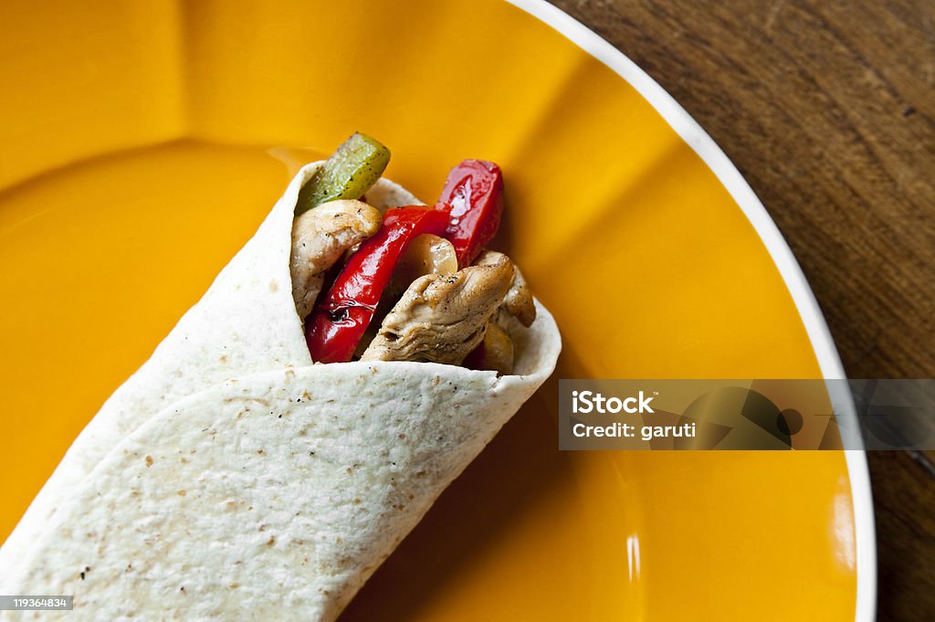 Fajita  Burrito Stock Photo