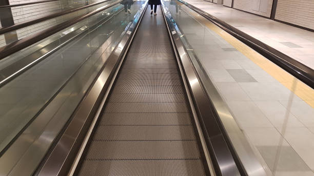 istock Moving Walk in Daegu, South Korea 1193649683