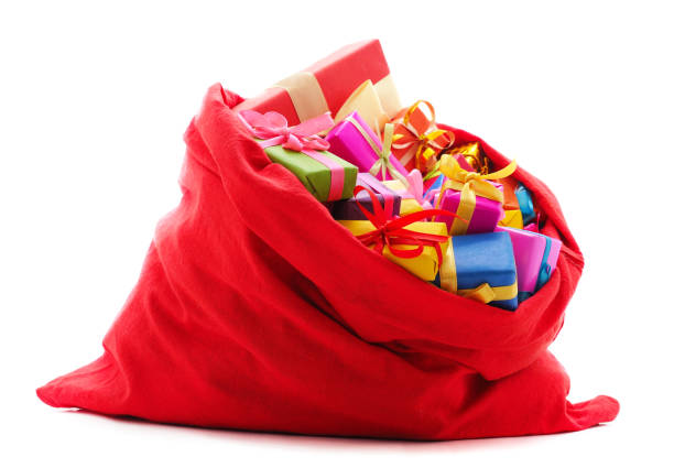 istock Many gifts in a Christmas bag. 1193653533