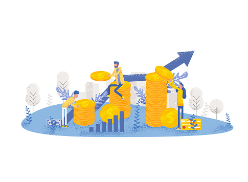 Konsep Investasi Bisnis Ilustrasi Stok - Unduh Gambar Sekarang
