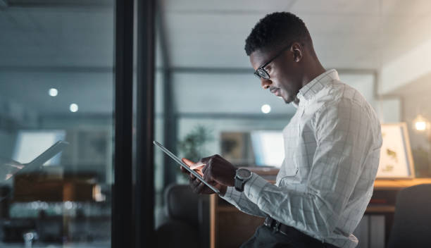 istock Technology makes up a huge part of modern day business 1193663779