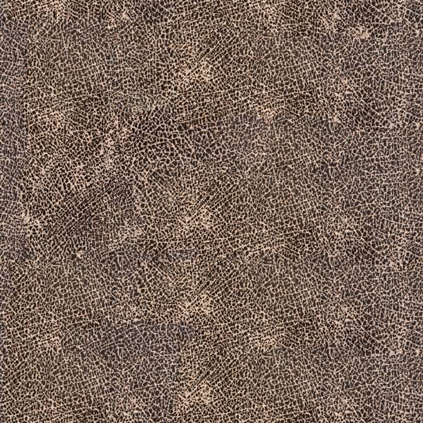 istock Brown leather background, macro shot. Seamless square texture, tile ready. 1193678722