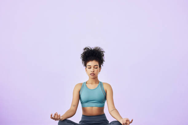 istock Life is less complicated when you meditate 1193679701