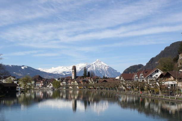 istock Peaceful scenic view of Interlaken 1193681014