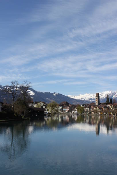 istock Peaceful scenic view of Interlaken 1193681043