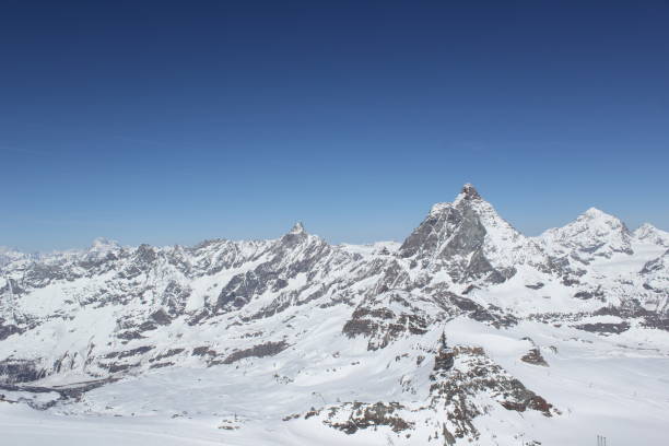 istock High angle shot of Matterhorn Glacier Paradise 1193681146