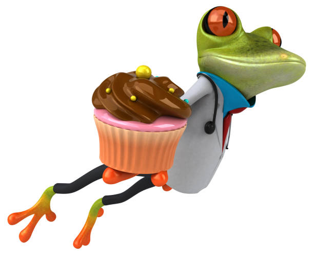 istock Frog doctor - 3D Illustration 1193682781