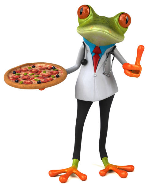 istock Frog doctor - 3D Illustration 1193684604
