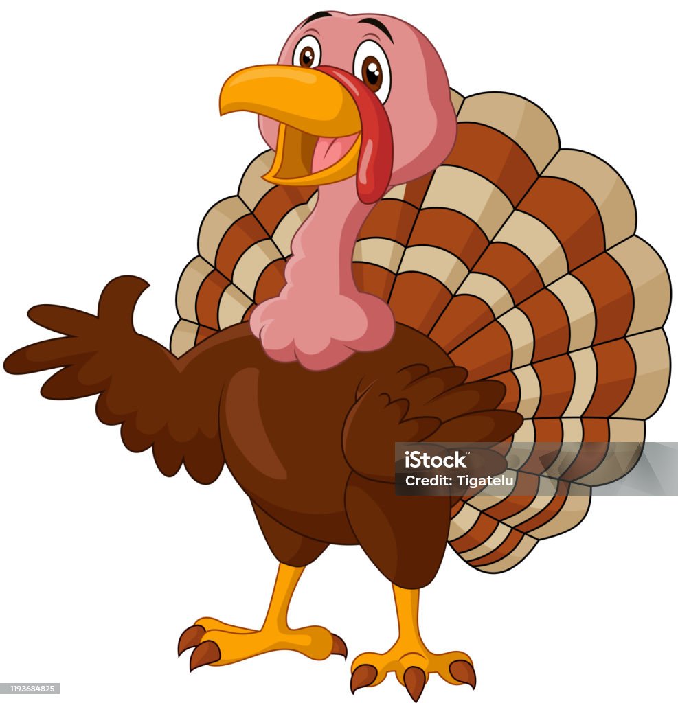Ilustración de Pavo De Dibujos Animados Que Se Presenta Sobre Fondo Blanco y más Vectores Libres de Derechos de Ala de animal - iStock Ilustración de Pavo De Dibujos Animados Que Se Presenta Sobre Fondo Blanco y más Vectores Libres de Derechos de Ala de animal - iStock