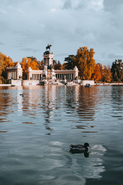 istock Retiro park in Madrid 1193690416