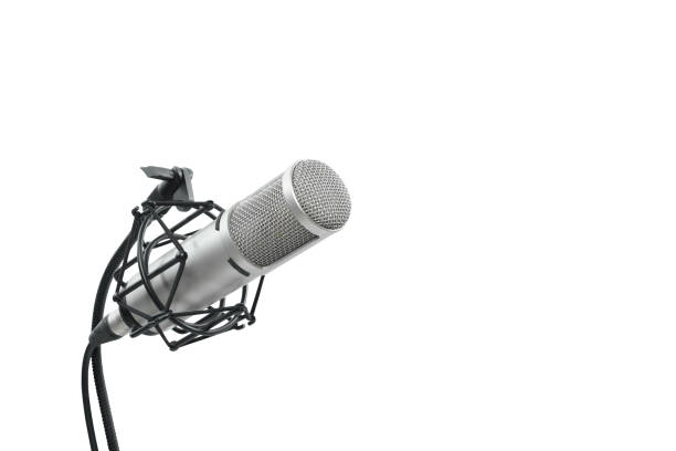 istock High quality condencer microphone with clipping path. 1193691523