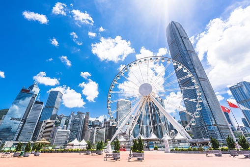 Ferris Wheel in Hong Kong
