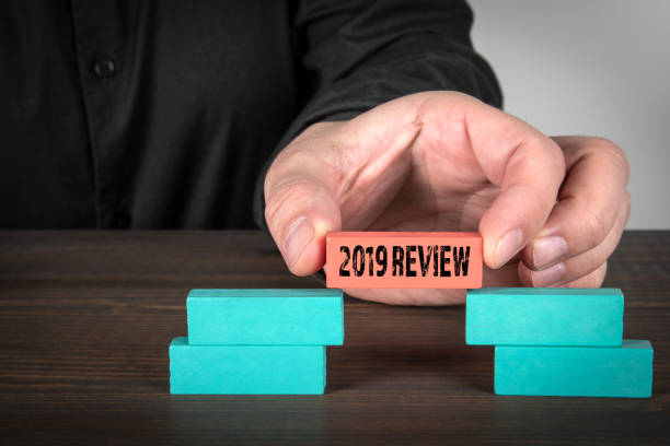 istock 2019 review. Report, Goals, Achievement and Analysis concept 1193692320