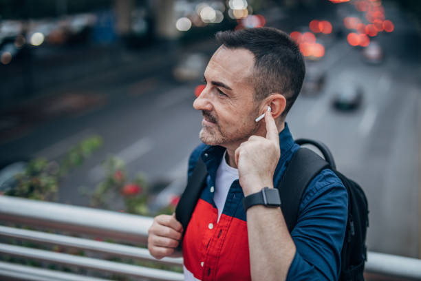 istock Modern man in city 1193692832