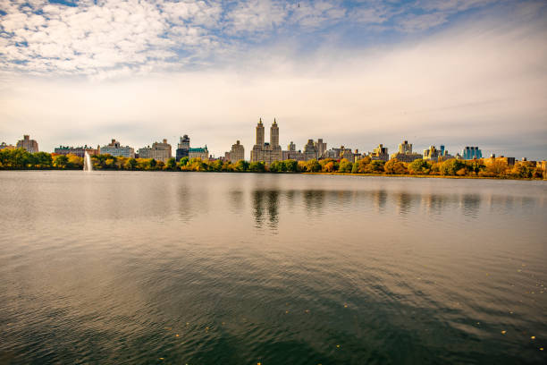 istock Central Park Lake in Autumn 1193695572