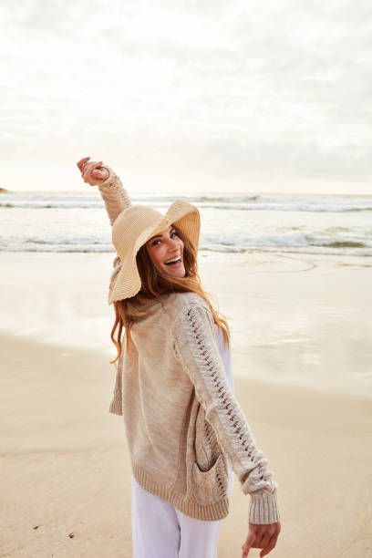 istock I always have the best time at the beach 1193697528