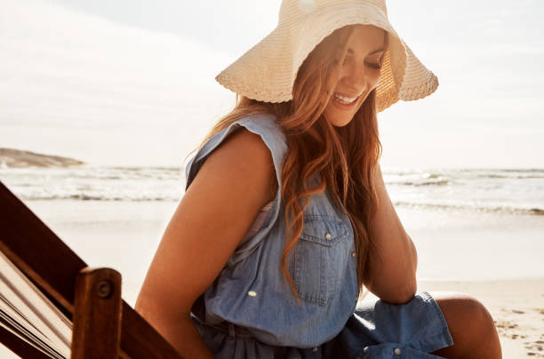 istock You'll often find her lounging at the beach 1193699202