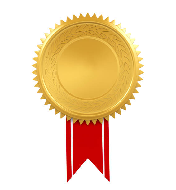 istock Blank Award Medal Isolated 1193700429