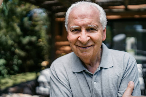 Argentinian senior man portrait