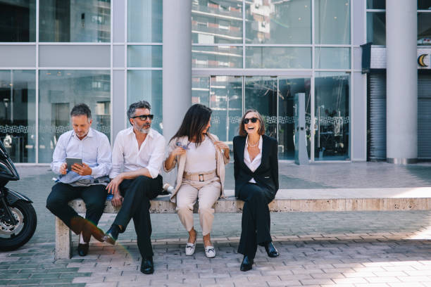 istock Colleagues after work in Buenos Aires, Argentina 1193717303
