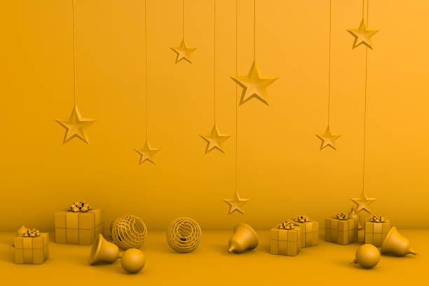 istock 3d rendering of  christmas and new Year concept. 1193738117