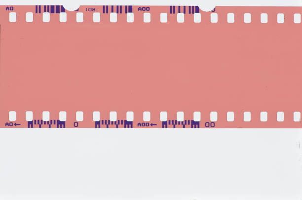 istock Film strip texture background 1193740880