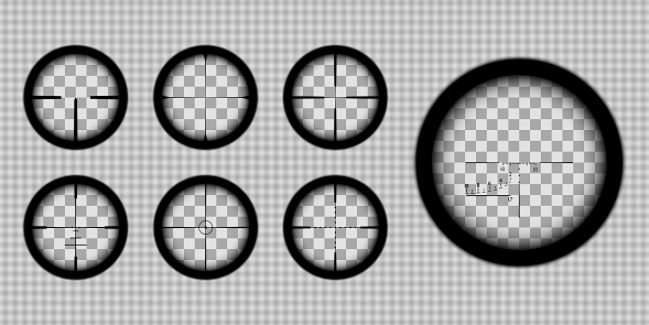 Reticles Drawing Rifle Scope Reticles Stock Illustration - Download Image Now ...