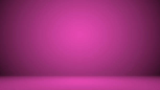 fioletowy projekt ilustracji 3d studyjnego. pokój puste tło. proste wnętrze szablonu defocus. luksusowa abstrakcyjna tekstura - magenta zdjęcia i obrazy z banku zdjęć