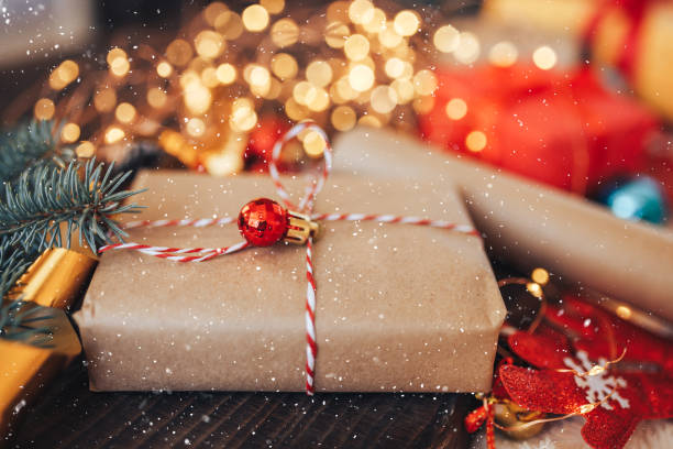 istock Christmas Presents and Ornaments 1193746785