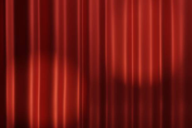 istock Red curtain 3DCG used on stage 1193747723