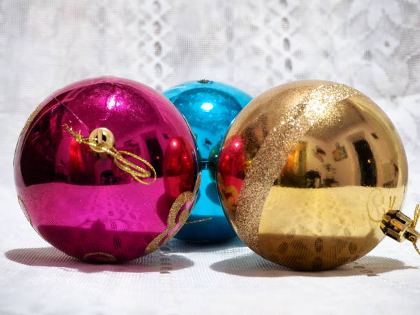 istock Pink, blue and gold festive balloons. 1193749516