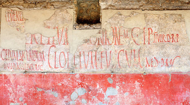 istock Election slogan at Pompeii 119375030
