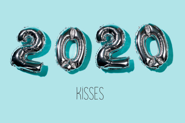 istock text 2020 kisses on a blue background 1193756073