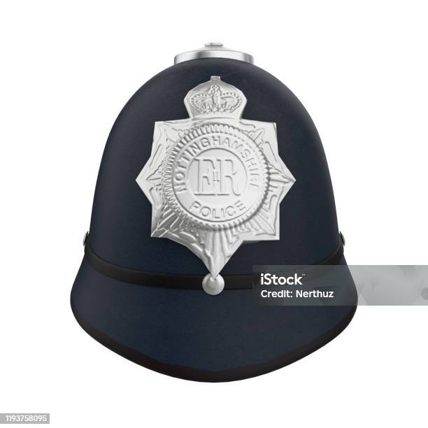 英国警察ボビーヘルメット帽子孤立 - 警察用ヘルメットのストックフォトや画像を多数ご用意 - 警察用ヘルメット, イギリス, 警視庁 - iStock