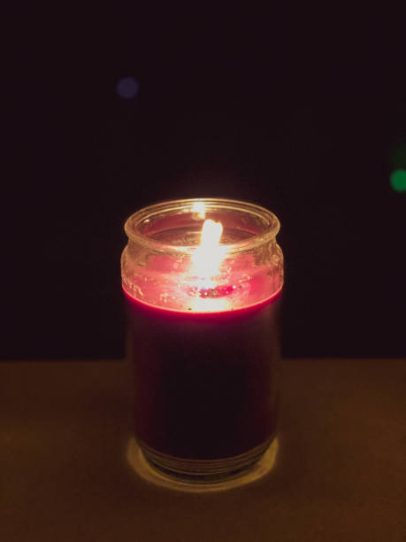 istock Candle lights the darkness 1193758230