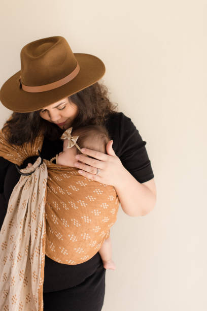 Mother Wearing Her Baby