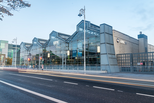 Dublin, Ireland - November 5, 2019: EPIC The Irish Emigration Museum.
