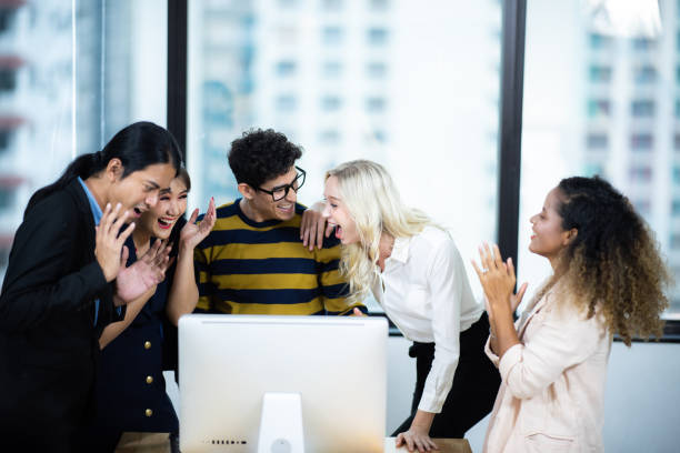 istock business people present the business project 1193776153